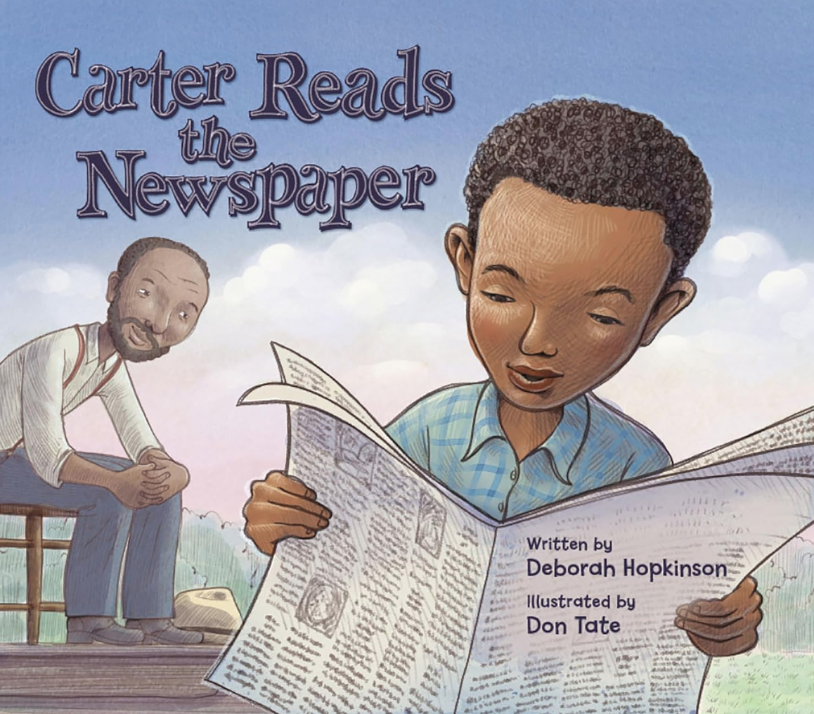 Carter Reads the Newspaper cover