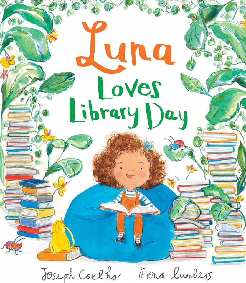 Luna Loves Library Day Cover